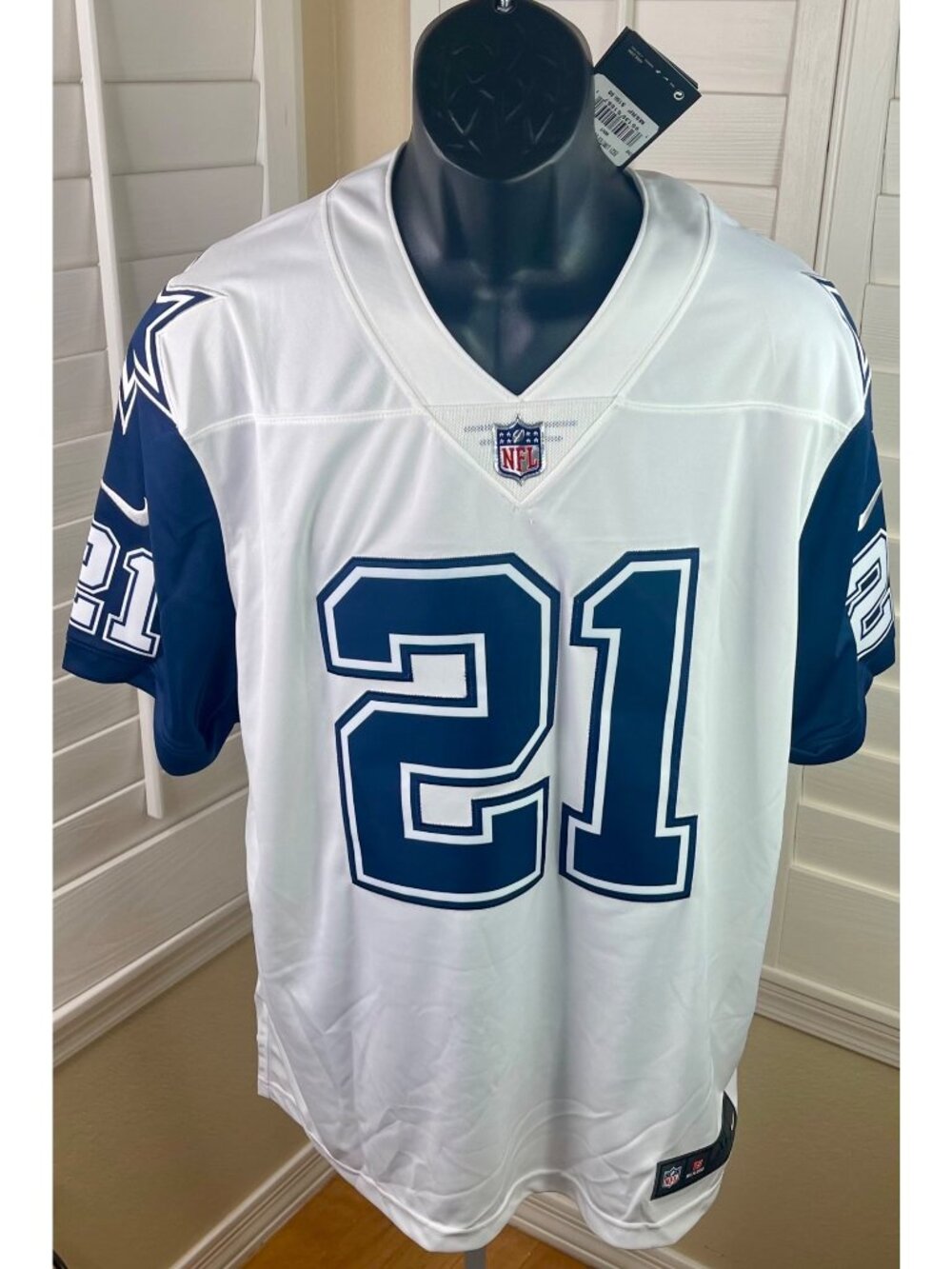 Nike NFL Dallas Cowboys Ezekiel Elliott #21 Nike Color Rush Jersey, Men XL, NWT
